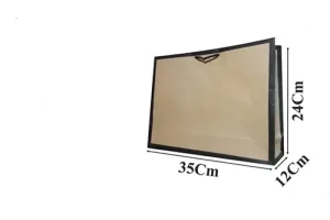ساک دستی کرافت کادردار آماده سایز 12×24×35