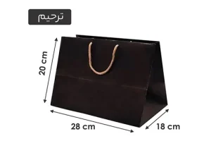 ساک دستی کرافت ترحیم سایز 18×28×20
