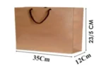 ساک دستی کرافت آماده سایز 12×23.5×35