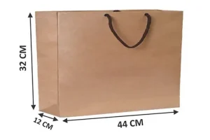 ساک دستی کرافت آماده سایز 12×44×32