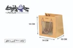 ساک طلق دار کرافت سایز 10×14×14
