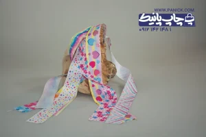 روبان همه رنگ 4 سانتی