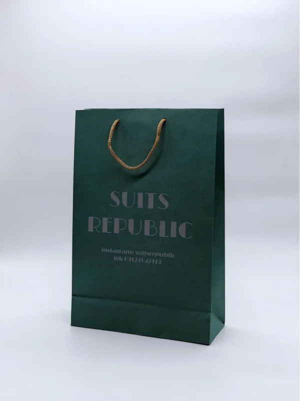 چاپ پاکت اختصاصی suits republic تیراژ 1000 عددی