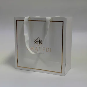 بگ اختصاصی برای گالری خواهدی سایز 23 در 23 طلاکوب تیراژ 1000 عددی