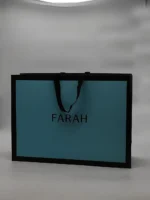 چاپ بگ farah اختصاصی با بند روبانی سایز 32×44 تیراژ 1000 عددی