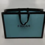 چاپ بگ farah اختصاصی با بند روبانی سایز 32×44 تیراژ 1000 عددی