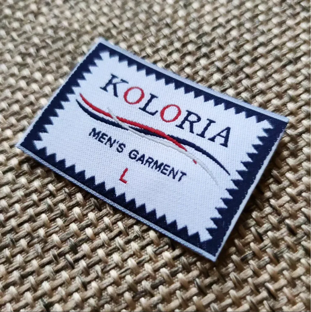 مارک پارچه ای گلدوزی KOLORIA تیراژ 1000 عددی
