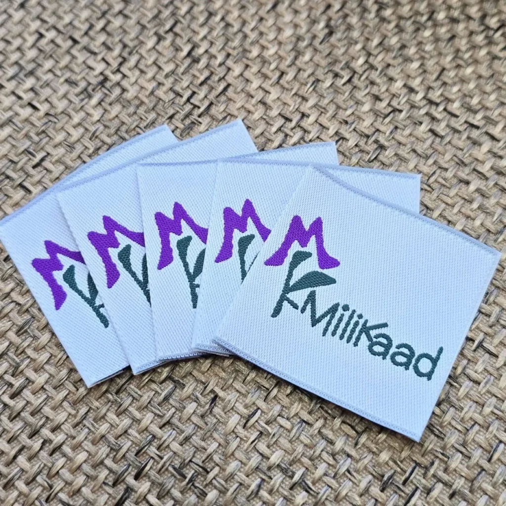 مارک لیبل پارچه ای MKMILIKAAD تیراژ 1000 عددی