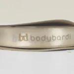 روبان کرم 4 سانتی متری با چاپ طلایی BODYBARDI تیراژ 1000 متری