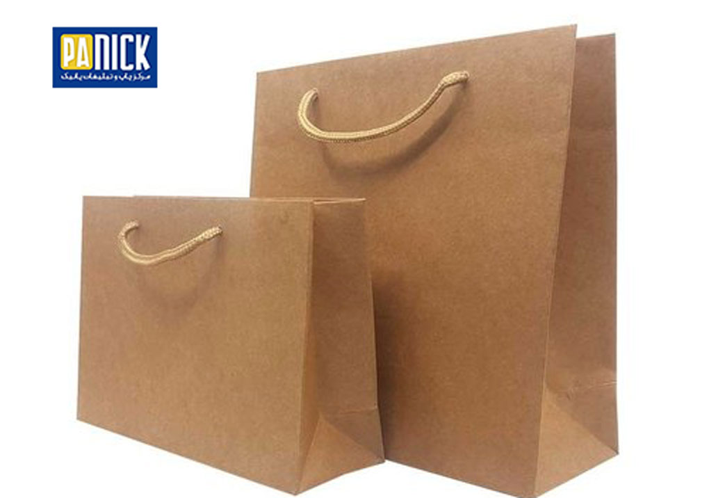 ساک دستی آماده کاغذی برای محصولات چرم یک بسته بندی شیک و لوکس است.