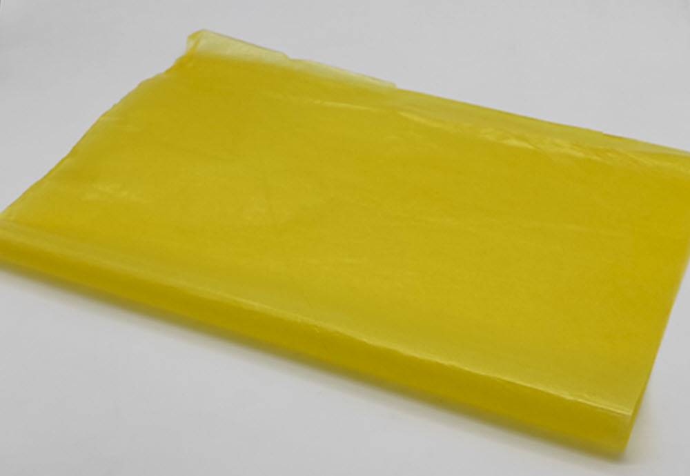 کاغذ پوستی آماده زرد سایز 50×70