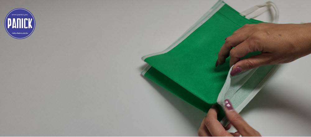 توانایی برندسازی ساک دستی پارچه ای برای فروشگاه صنایع دستی