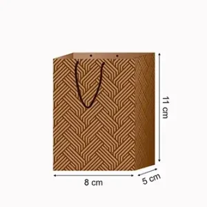 ساک دستی کرافت طرحدار سایز 5×8×11