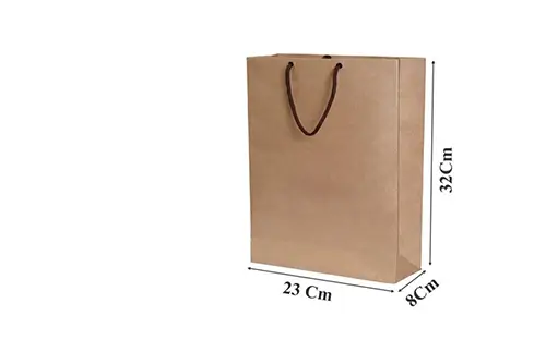 11 ساک دستی کرافت آماده سایز 8×32×23