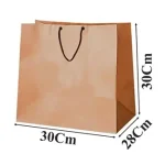 ساک دستی کرافت آماده سایز 28×30×30