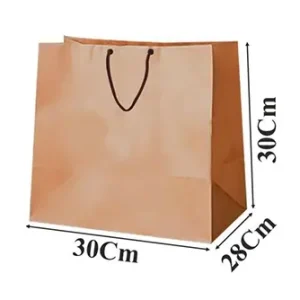 ساک دستی کرافت آماده سایز 28×30×30