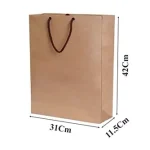 ساک دستی کرافت آماده سایز 11.5×31×42