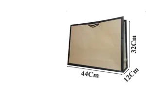 ساک دستی کرافت کادردار آماده سایز 12×44×32