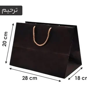 ساک دستی کرافت ترحیم سایز 18×28×20