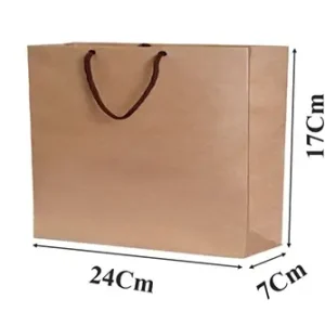 ساک دستی کرافت آماده سایز 7×17×24