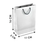 ساک دستی گلاسه آماده سایز 5×16×11