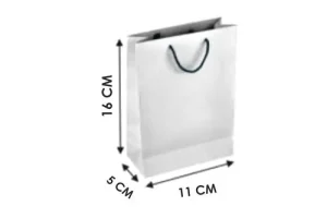 ساک دستی گلاسه آماده سایز 5×16×11