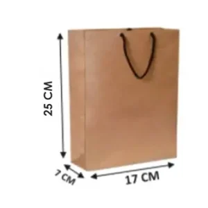 ساک دستی کرافت آماده سایز 7×25×17