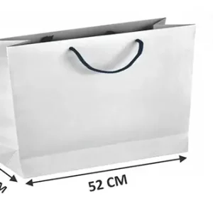 ساک دستی گلاسه آماده سایز 15×36×52