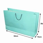 ساک دستی گلاسه آماده سایز 15×36×52