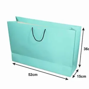 ساک دستی گلاسه آماده سایز 15×36×52