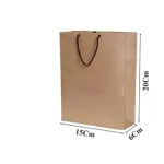 ساک دستی کرافت آماده سایز 6×20×15