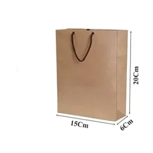 ساک دستی کرافت آماده سایز 6×20×15