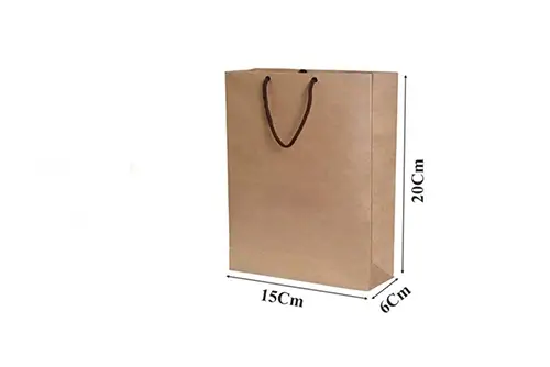 5 ساک دستی کرافت آماده سایز 6×20×15