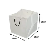 ساک دستی گلاسه آماده سایز 26*26*26