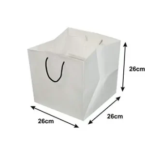 ساک دستی گلاسه آماده سایز 26*26*26