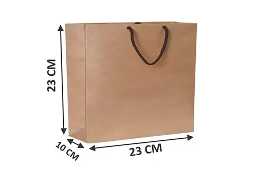 6 ساک دستی کرافت آماده سایز 10×23×23