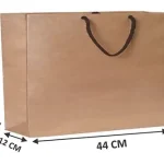 ساک دستی کرافت آماده سایز 12×44×32