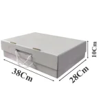 جعبه لمینتی سفید 10×28×38 سانتی‌متر