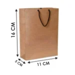 ساک دستی کرافت آماده سایز 5×16×11