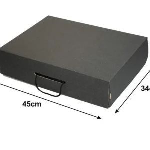 جعبه ایفلوت 3 لایه مشکی 11×34×45 سانتی‌متر