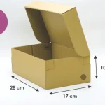 جعبه کفش زنانه سایز 28×17×10