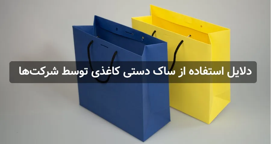 دلایل استفاده از ساک دستی کاغذی توسط شرکت‌ها