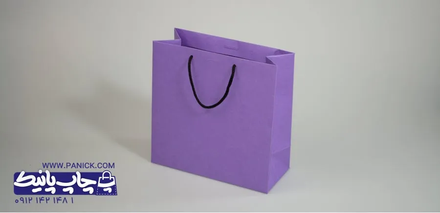 طراحی اختصاصی با ساک دستی کاغذی