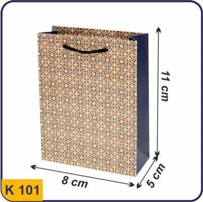 101 ساک طرح دار چهارخانه قرمز سرمه ای 5×8×11