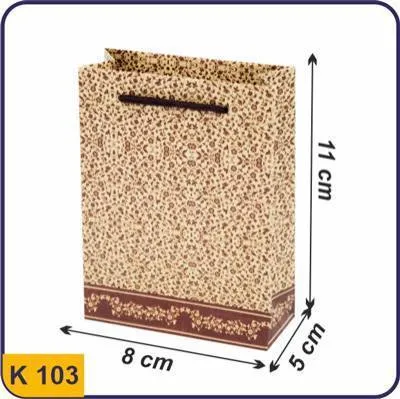 103 ساک طرح دار برگ های قرمز ریز 5×8×11