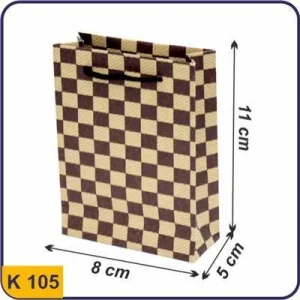 ساک طرح دار شطرنجی 5×8×11