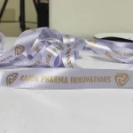 روبان سفید ساتن با غزل گالری