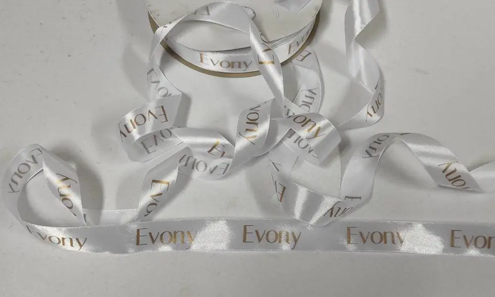 108 روبان سفید با چاپ Evony