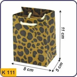 ساک طرح دار پلنگی 5×8×11