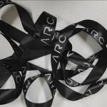 روبان مشکی با چاپ سفید ARC